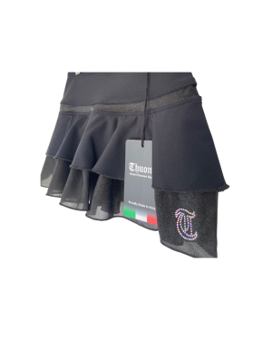 Thuono black performance skirt